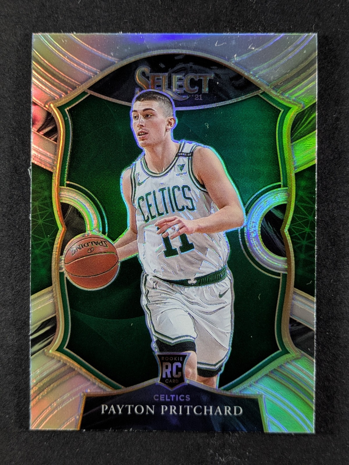 2020-21 Panini Select PAYTON PRITCHARD Rookie RC Silver Prizm Concourse #86