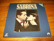 SABRINA Laserdisc LD VERY GOOD CONDITION VERY RARE GREAT FILM AUDREY HEPBURN 