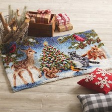 Herrschners Winter Wonderland Latch Hook Kit