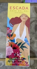 Escada Agua Del Sol By Escada 1.6oz-50ml  Edt Spray Women's New In Box & Sealed