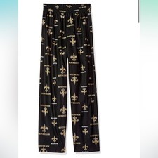NFL New Orleans Saints Youth Boys Sleepwear All Over Print Pants Large 14/16