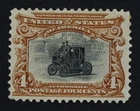 CKStamps: US Stamps Collection Scott#296 4c Mint H OG Thin