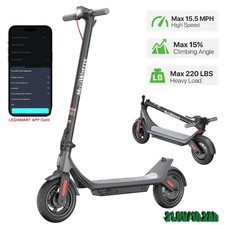Electric Scooter Adults, Up to 15 MPH, Folding E-Scooter Built-in Side Lights