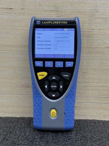 TREND Networks  LanXPLORER Pro In-Line LAN Network Tester "no battery"