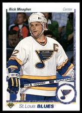 Rick Meagher 1990-91 Upper Deck #285 St. Louis Blues