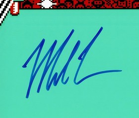 Mike Tyson Signed 11x14 Photo Nintendo NES Punch-Out!! Beckett Witness