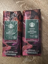2 POUNDS Starbucks Decaffeinated Espresso Cof...