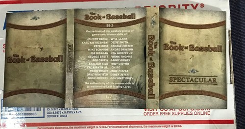2025 Leaf Spectacular Holo Red Book of Baseball 24-Player GU Relics 1/2 Booklet - Picture 10 of 11