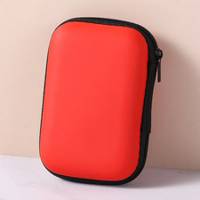 Sundries Travel Storage Bag Charging Case for Earphone Package Zipper Bag Portab