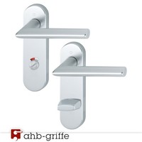 Hoppe TüRgriff Stockholm Kurzschild Sertos® Alu Natur Wc TüRdrüCker TüRbeschlag