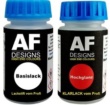 Lackstift für Peugeot 505 Beige Jamaica + Klarlack je 50ml Autolack Basislack Se Lackstift für Peugeot 505 Beige Jamaica + Klarlack je 50ml Autolack Basislack Se