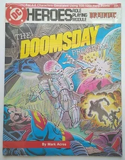 DC Heroes Braniac: The Doomsday Program - Mayfair Games #210 -  Factory Sealed