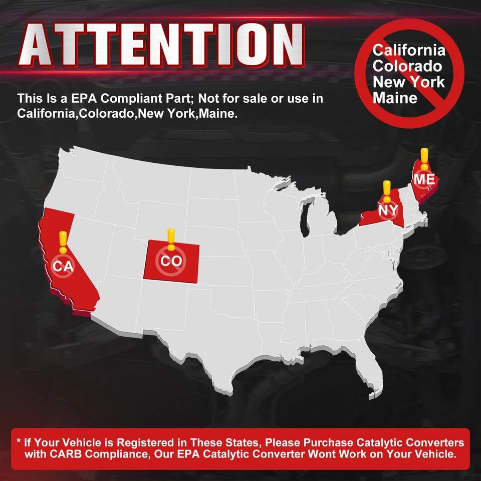 Catalytic Converter for 2004-2006 Toyota Sienna, 2004-2007 Highlander FWD 3.3L - Image 2 of 4