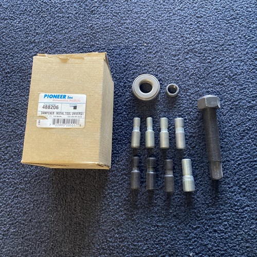 Haramonic Balancer Installation Tool 6YL 8CYL 8 Adapters Dampener 488206