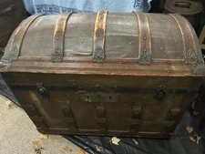antique dome top trunks