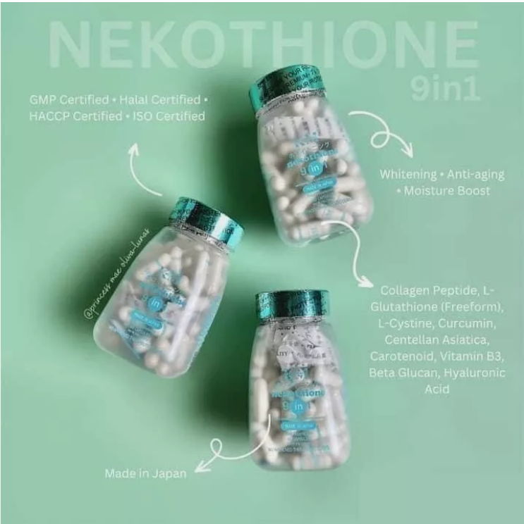 Nekothione 9 IN 1 By Kath Melendez, 60 Capsules