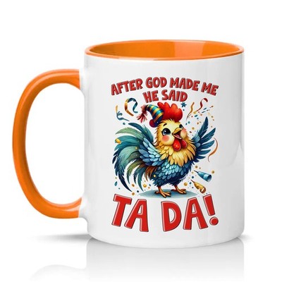 Nachdem Gott mich gemacht hat Unisex 11 Unzen Keramiktasse lustig religiös christlich Geschenk