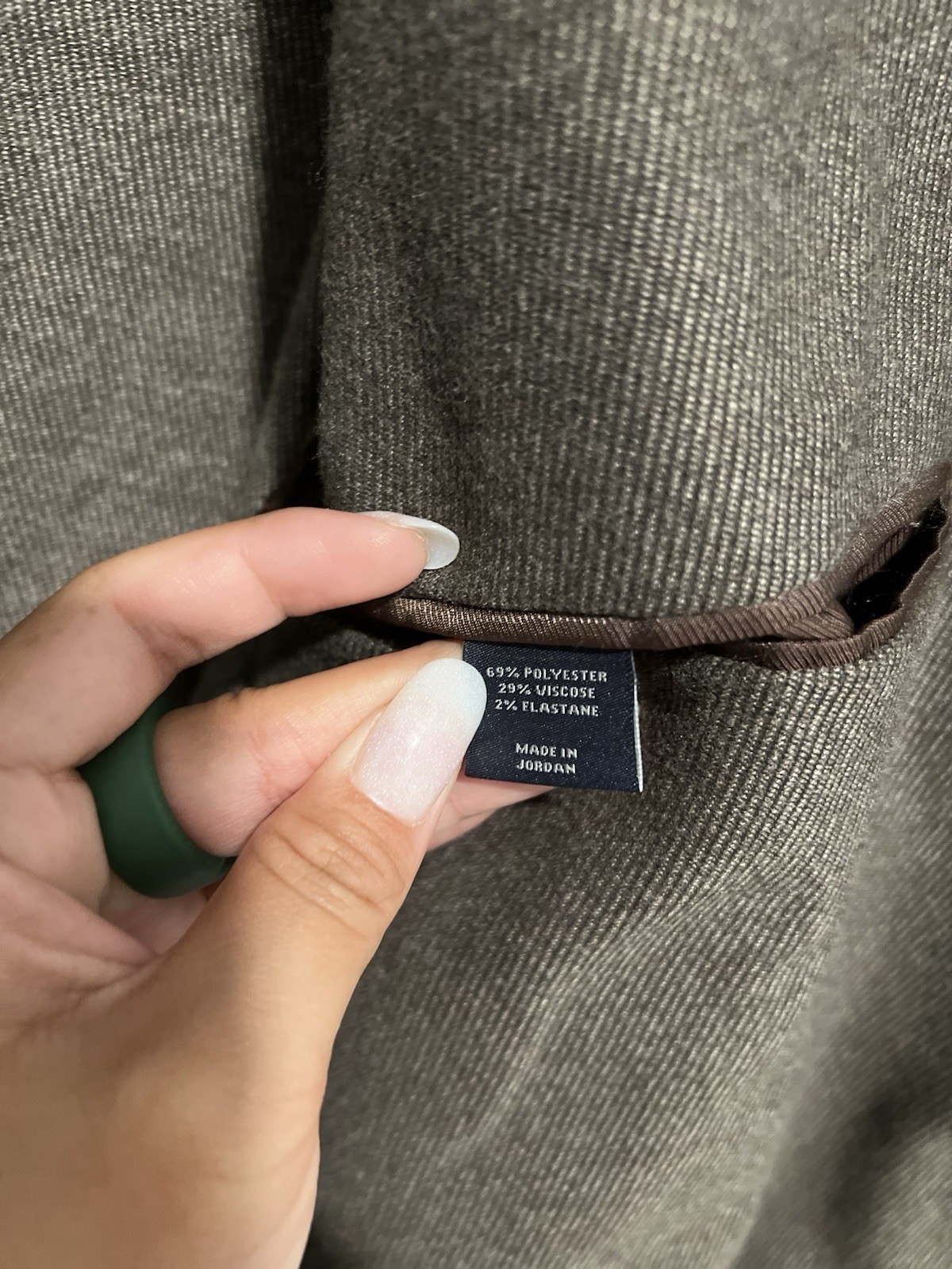 Hart Schaffner Marx Jacket Men's Size XL Brown Blazer Sport Coat