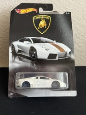 Hot Wheels Lamborghini Reventon Coupe White Gold Stripe Unopened