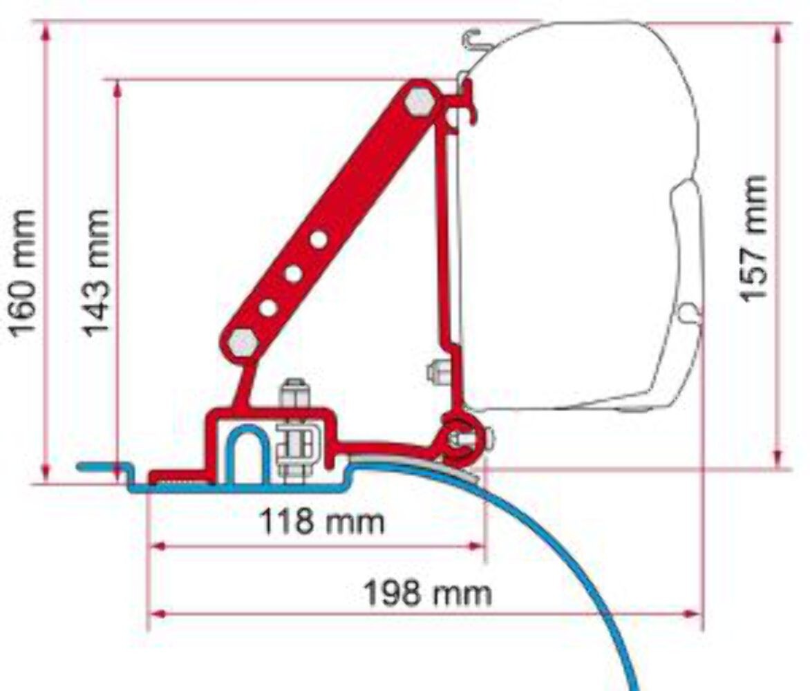 Fiamma Kit for Ducato / Jumper / Boxer (98655-680) - Image 5