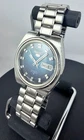Vintage Seiko 5 Automatic 6119-7450 Blue Dial 21J Day Date Men’s Watch Runs