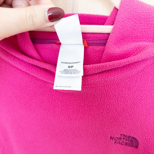 The North Face Damen Fleece Hoodie Gr. S Rosa Athleisure Outdoor Gorpcore Cozy - Bild 5 von 8