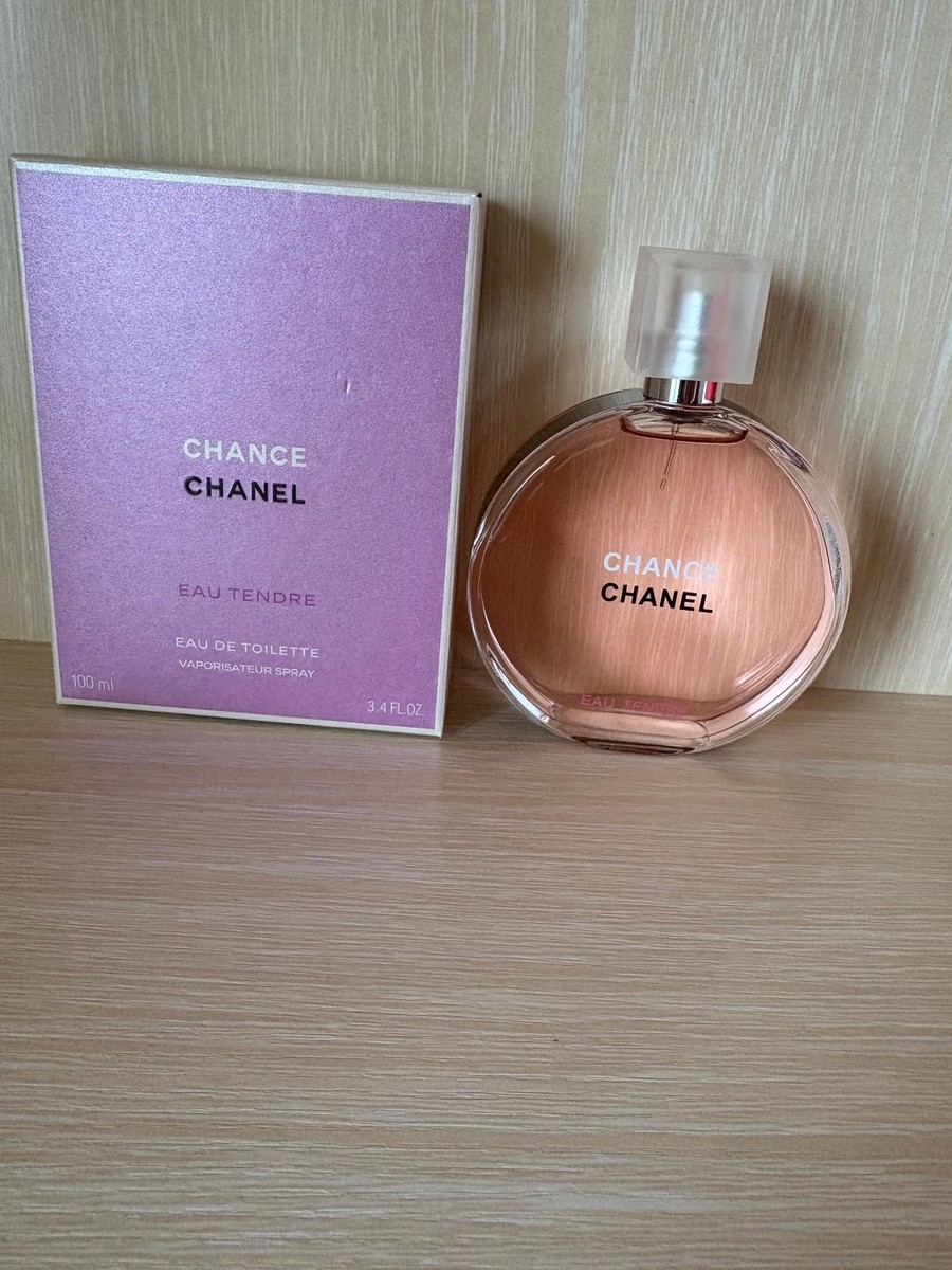 Chance Eau Tendre de CHANEL 3.4 oz EDT Spray New Sealed - Free