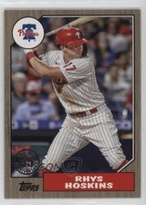 2022 Topps Series 2 1987 Topps Baseball Gold 12/75 Rhys Hoskins #87TB-24 0m0
