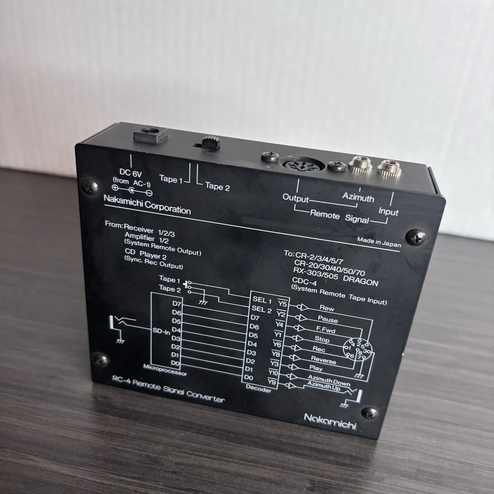 Nakamichi RC 4 REMOTE SIGNAL CONVERTER - Image 4 of 4