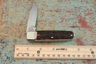 German Hen & Rooster Bertram Cut Solingen Genuine Stag 1 Blade Coffin Knife NIB — photo 5