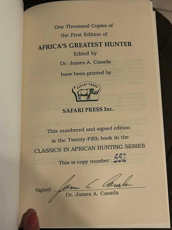 Africa's Greatest Hunter by Frederick C. Selous and James Casada - Image 3 of 4