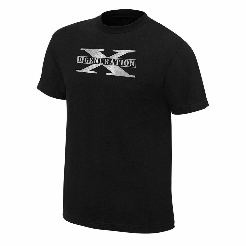 Wrestling Entertainment D-GENERATION X “TWO WORDS” BLACK T-SHIRT ALL SIZES