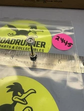 VINTAGE UNIVERSAL HO SCALE SLOT CAR ALUMINUM WHEEL PARTS / USED