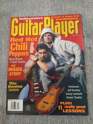Guitar Player April 1995 Red Hot Chili Peppers.  Mike Bloomfied Lesson. Dream