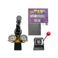 Magnet Maker Machine 2X2In Fridge Magnet Badge Maker Kit 100/200pcs MaterialsYW