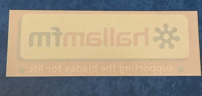 Sheffield United Hallam Fm Car Sticker 2002-2003 Rare