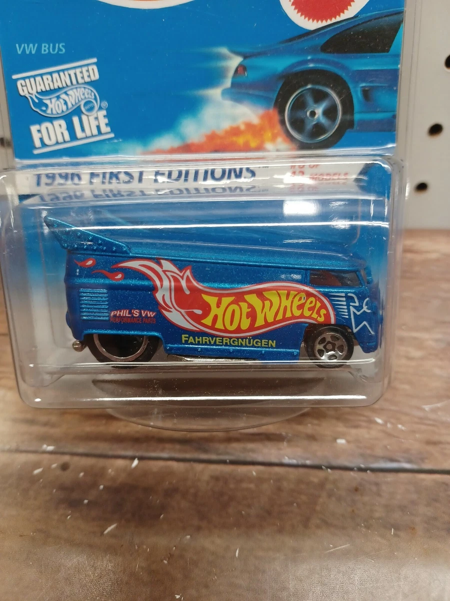 hot wheels 1996 first editions #6 of 12 VW bus #14912 | eBay