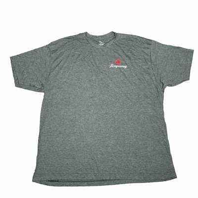 NEW Vintage Tanqueray Gin Red Logo Men's Size XXL Gray Premium T-Shirt