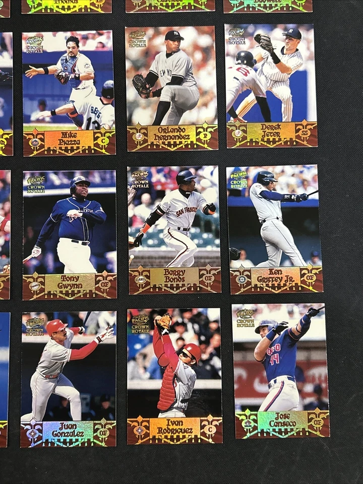 1998 Pacific Crown Royale Diamond Knights Set Complete Insert 1-25 NM-MT *L30 - Image 4 of 4