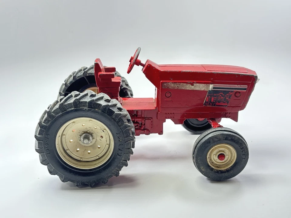 De Colección Metal 8" Tractor Agrícola ERTL Stk# 415 Cosechadora Internacional Lote 4 Discos Harro Foto 2 de 4