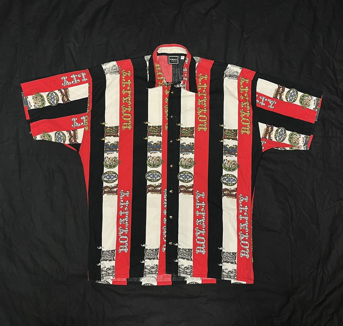 Versace short sales sleeve shirt