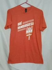 Whataburger "Que Hamburgesa" T-Shirt Women's Size Medium.    48