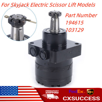 Hydraulic Motor Assembly Fit For Skyjack Electric Scissor Lift Models SJIII4626