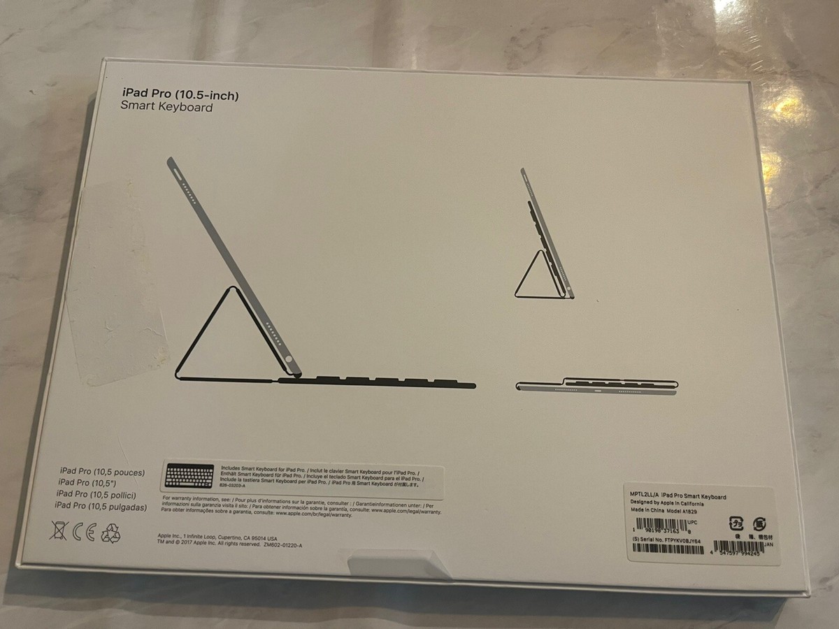 Apple Smart Keyboard For iPad Pro 10.5 iPad 7th 8th Apple Smart Keyboard For iPad Pro 10.5 iPad 7th 8th
