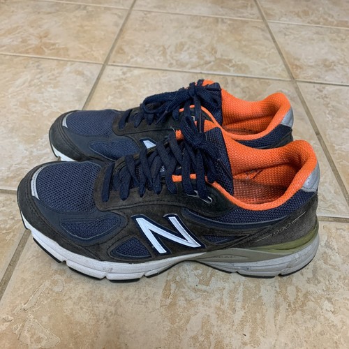 New Balance 990 V4 Womens 8B Blue Made 
