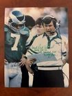 Dick Vermeil signed PHILADELPHIA EAGLES 8 X 10  photo