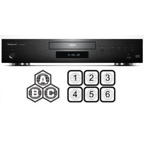 Panasonic DP-UB820 / DP-UB9000 multi-region upgrade service - Picture 1 of 3