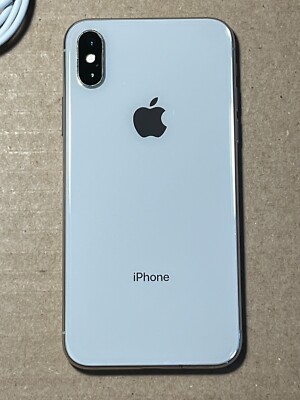 Apple iPhone X - 64GB - Silver (Unlocked) A1865 (CDMA + GSM) | eBay