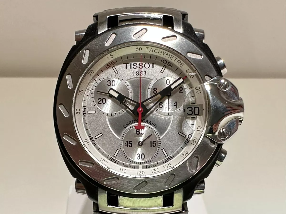 RETRO SWISS SPORT RACING MEN'S CHRONOGRAPH QUARTZ WATCH