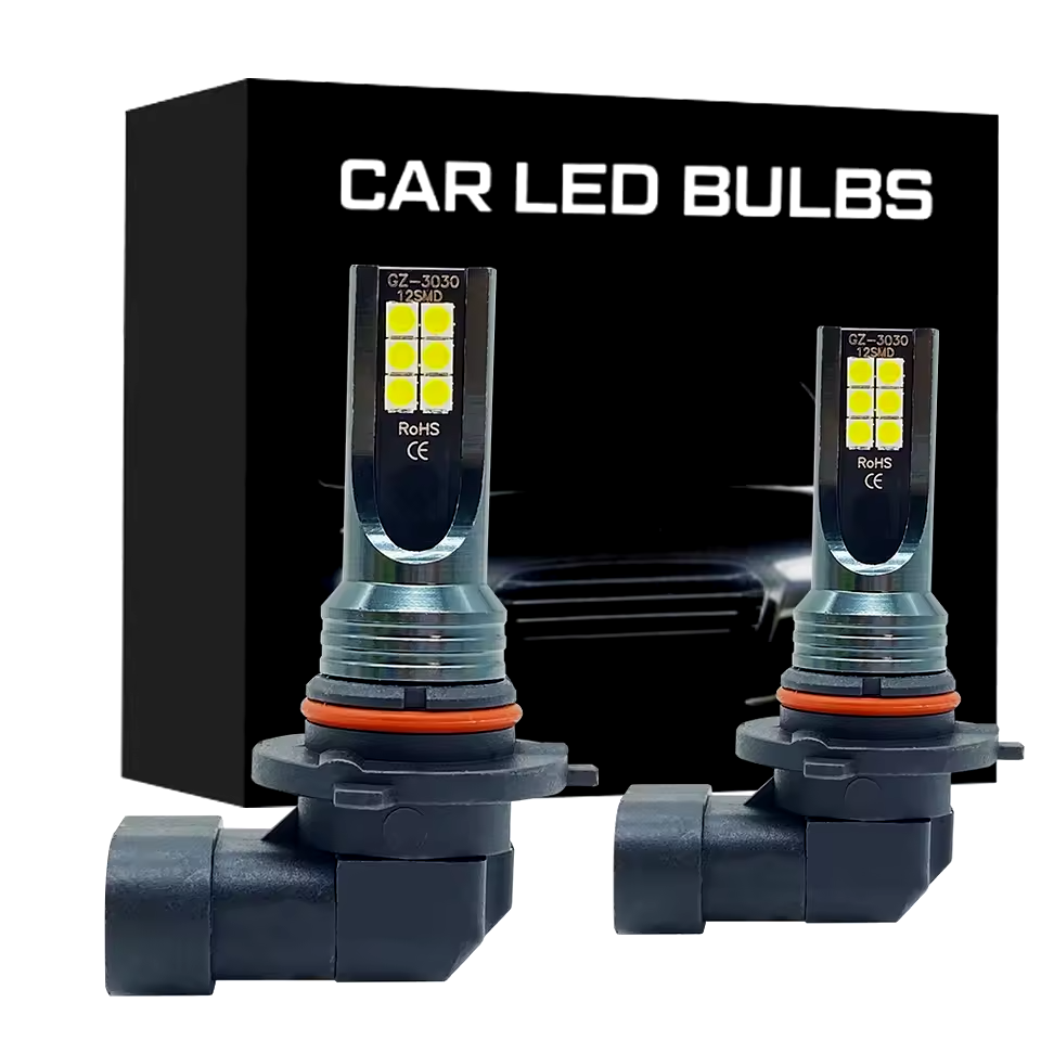 2Pcs 9005 9006 LED Headlight H11 H8 H9 H10 H1 H3 Car Fog Light Bulbs DRL H4 H7 A